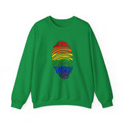 Pride Fingerprint Unisex Heavy Blend™ Crewneck Sweatshirt