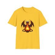 Fire Dragon Unisex Softstyle T-Shirt