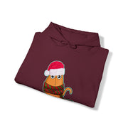Christmas cat Unisex Heavy Blend™ Hooded Sweatshirt