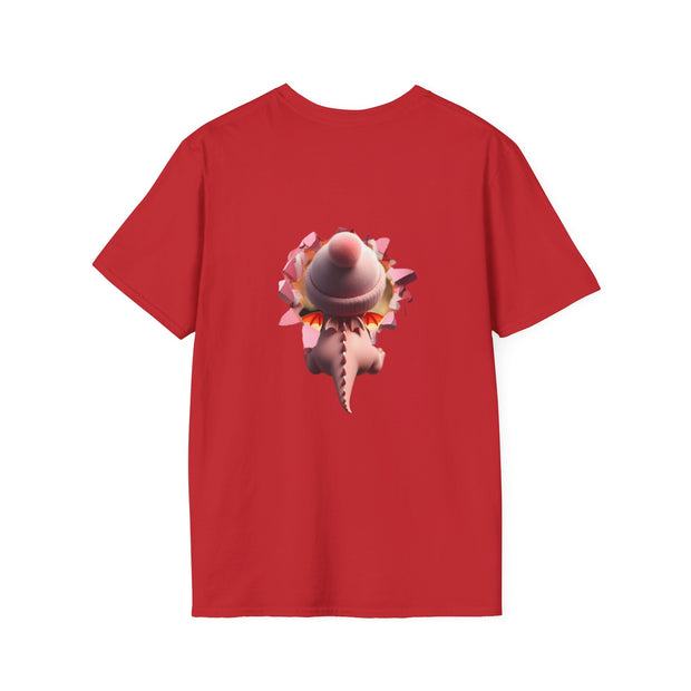 Valentines Dragon 2 Sided Unisex Softstyle T-Shirt