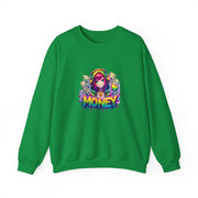 Graffiti Anime Girls Unisex Heavy Blend™ Crewneck Sweatshirt