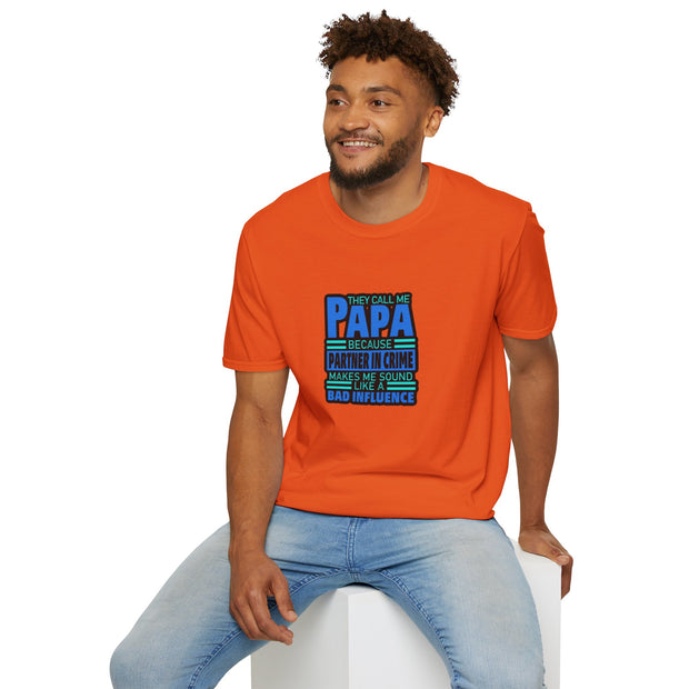 Papa Unisex Softstyle T-Shirt
