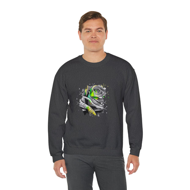 Rose Unisex Heavy Blend™ Crewneck Sweatshirt