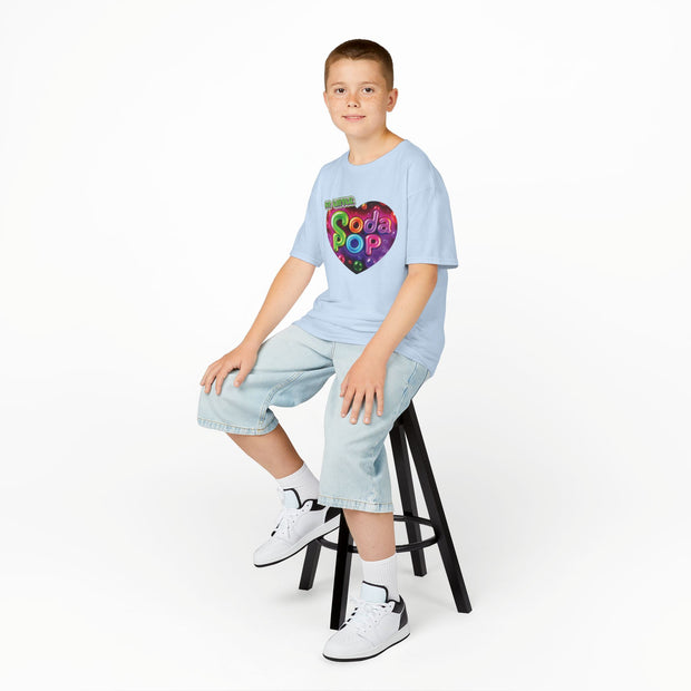 Kids Soda Pop Tee - Fun Graphic T-Shirt, Kids Birthday Gift, Playful Fashion, Summer Outfit, Casual Wear