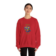Rubik Cube Unisex Heavy Blend™ Crewneck Sweatshirt