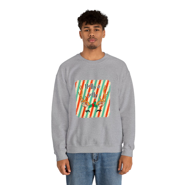 Reindeer Unisex Heavy Blend™ Crewneck Sweatshirt