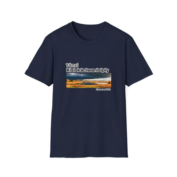 Tánsi Cree  Saskatchewan Unisex Softstyle T-Shirt