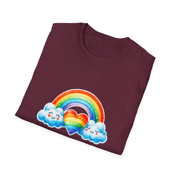 Rainbow Love Unisex Softstyle T-Shirt
