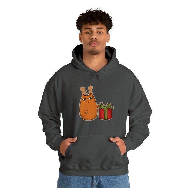 Christmas cat Unisex Heavy Blend™ Hooded Sweatshirt