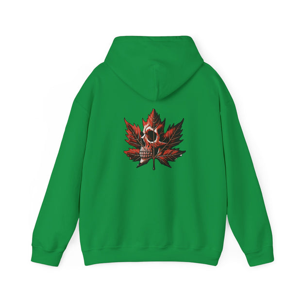 Maple Leaf Skull Unisex Heavy Blend™ Hooded Sweatshirt