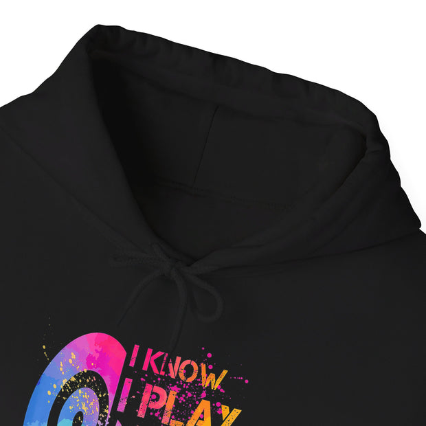 I Know I Play Like A Girl Unisex Heavy Blend™ Hooded Sweatshirt