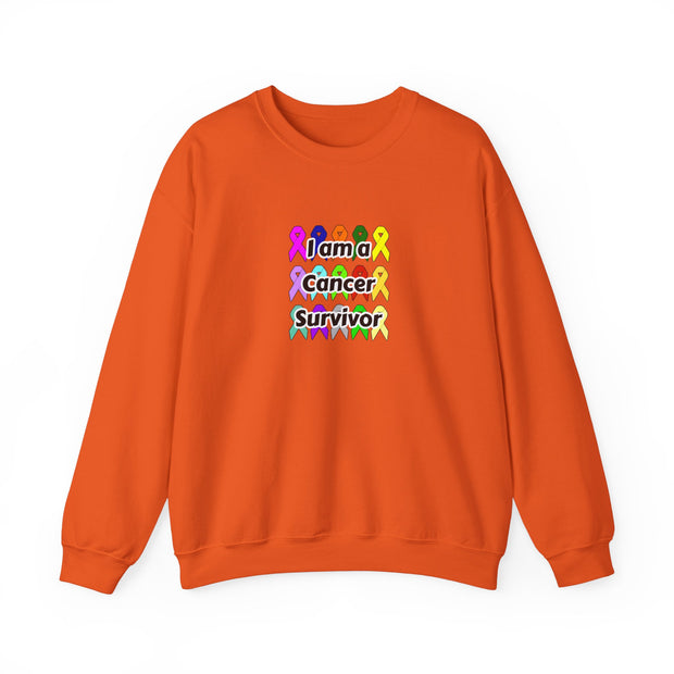 Cancer Survivor Unisex Heavy Blend™ Crewneck Sweatshirt