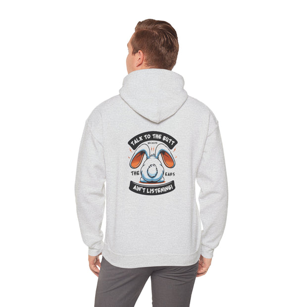 Talk to the Butt Unisex Heavy Blend™ Hooded Sweatshirt