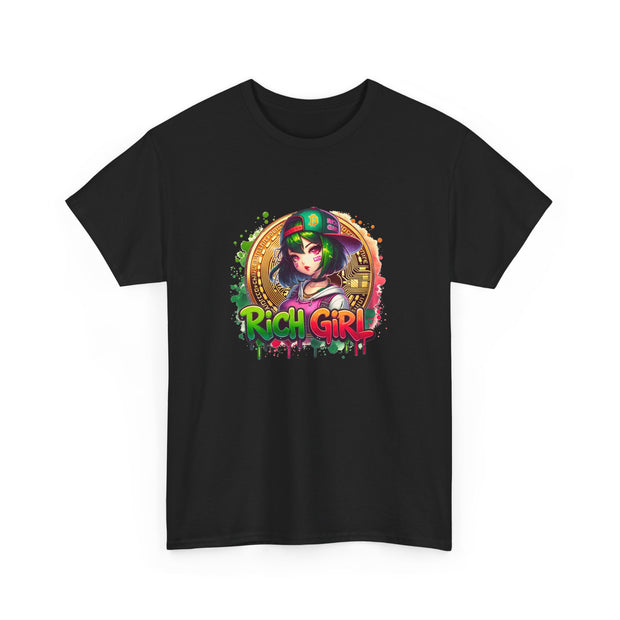 Graffiti Anime Girls Unisex Heavy Cotton Tee