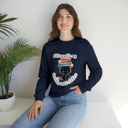 Books, Cat & Coffee Unisex Heavy Blend™ Crewneck Sweatshirt