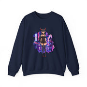 Anime Female Demon Unisex Heavy Blend™ Crewneck Sweatshirt