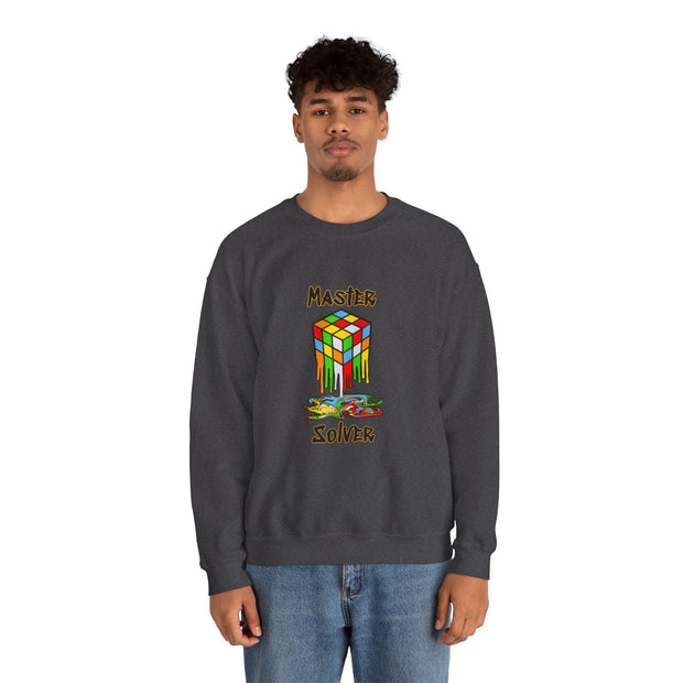 Rubik Cube Unisex Heavy Blend™ Crewneck Sweatshirt