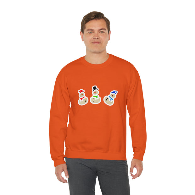 Snowmen Unisex Heavy Blend™ Crewneck Sweatshirt