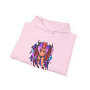 Anime Female Demon Unisex Heavy Blend™ Hooded Sweatshirt