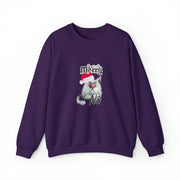 Christmas cat Unisex Heavy Blend™ Crewneck Sweatshirt