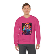 Graffiti Anime Girls Unisex Heavy Blend™ Crewneck Sweatshirt