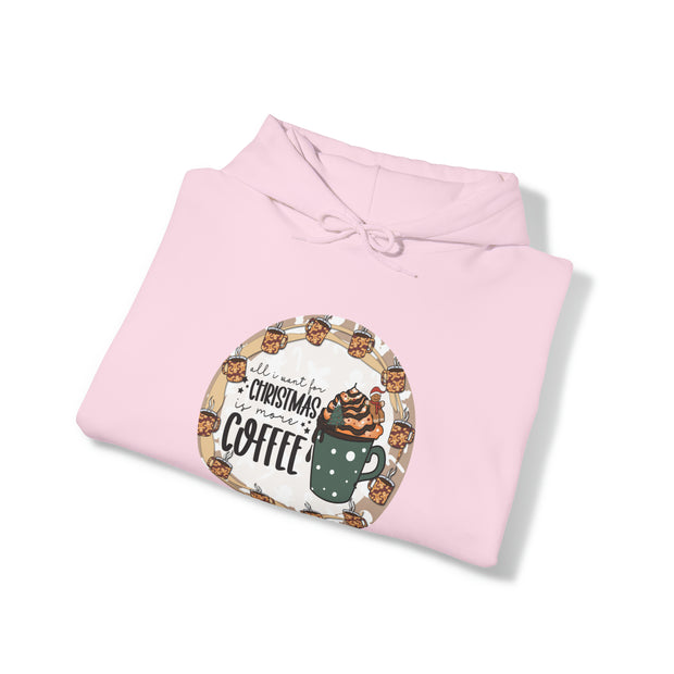 Christmas Coffee Unisex Heavy Blend™ Hooded Sweatshirt