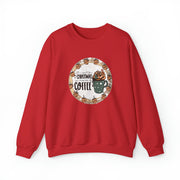 Christmas Coffee Unisex Heavy Blend™ Crewneck Sweatshirt