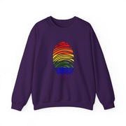 Pride Fingerprint Unisex Heavy Blend™ Crewneck Sweatshirt