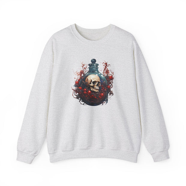 Bottled Skull Unisex Heavy Blend™ Crewneck Sweatshirt