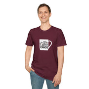 I Run on Coffee and Chaos Unisex Softstyle T-Shirt