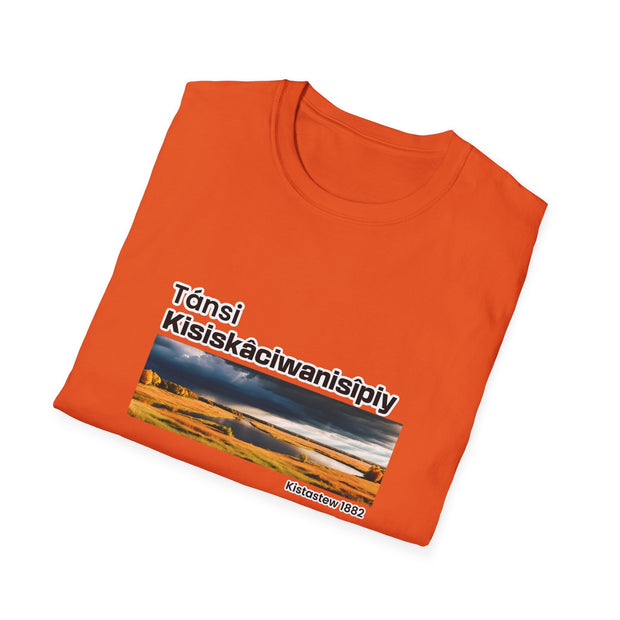 Tánsi Cree  Saskatchewan Unisex Softstyle T-Shirt