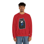 Christmas cat Unisex Heavy Blend™ Crewneck Sweatshirt