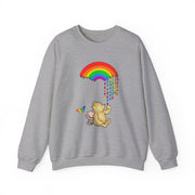 Winnie the Pooh Raining Pride Unisex Heavy Blend™ Crewneck Sweatshirt