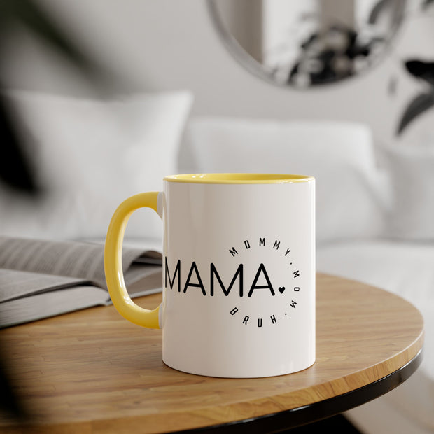Mama Accent Mugs, 11oz