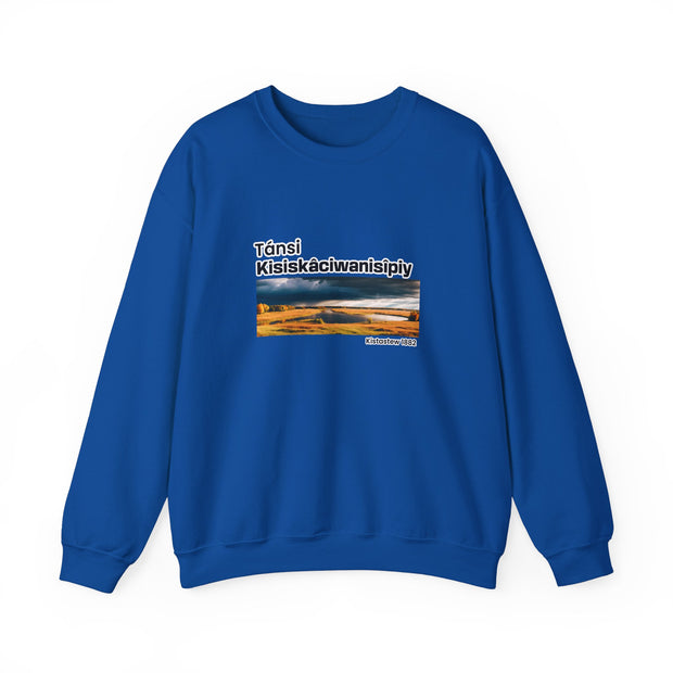 Tánsi Cree Saskatchewan Unisex Heavy Blend™ Crewneck Sweatshirt