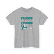 Ovarian Cancer Friends Unisex Heavy Cotton Tee