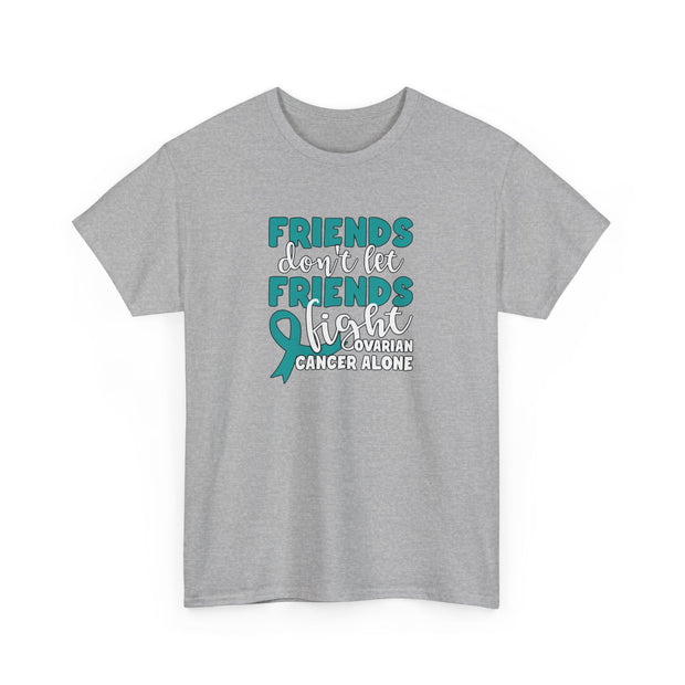 Ovarian Cancer Friends Unisex Heavy Cotton Tee