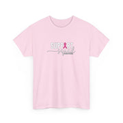 Breast Cancer Unisex Heavy Cotton Tee