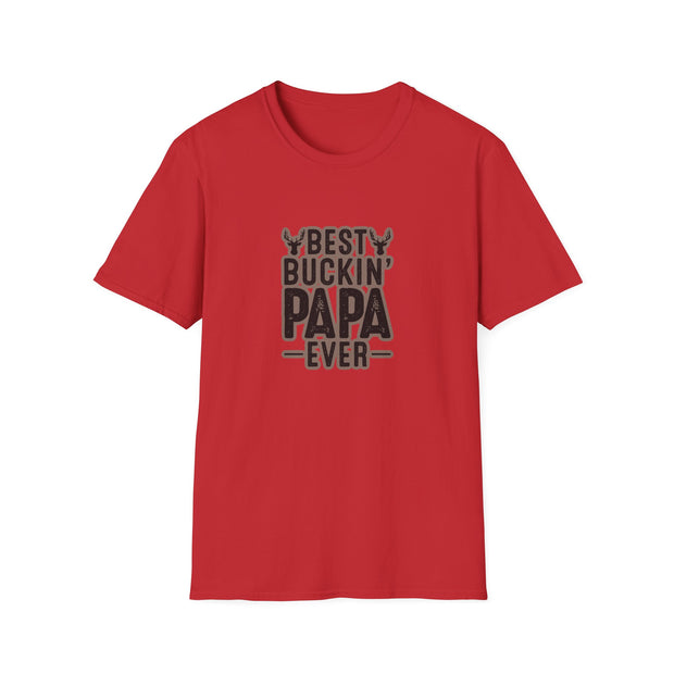 Best Papa Unisex Softstyle T-Shirt