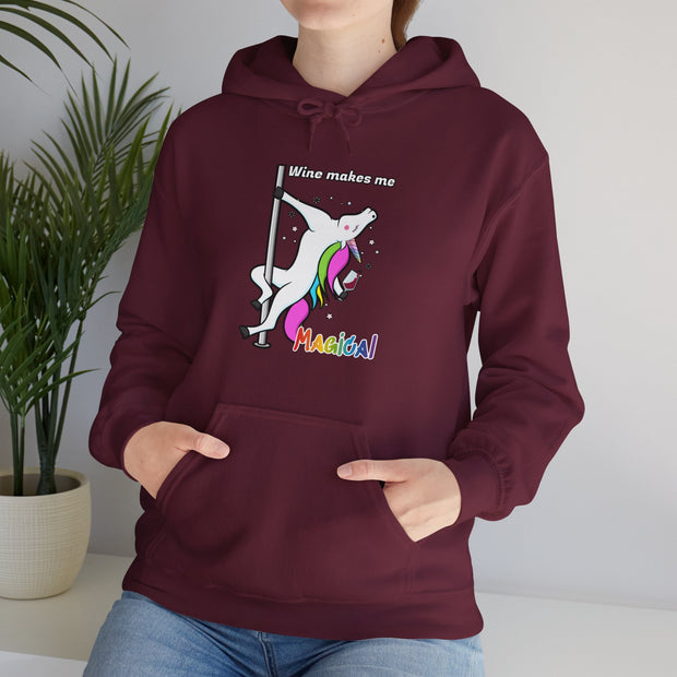 Unicorn Wine Unisex Heavy Blend™ Hooded Sweatshirt