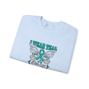 Teal for Mom Unisex Heavy Blend™ Crewneck Sweatshirt
