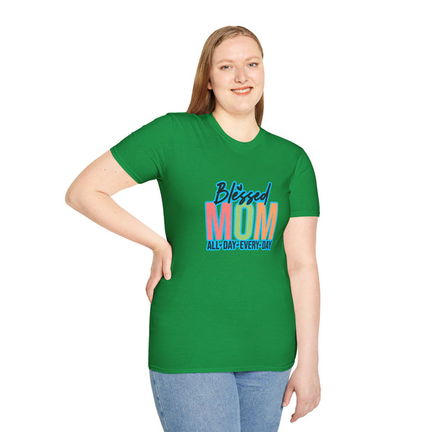 Blessed Mom Unisex Softstyle T-Shirt