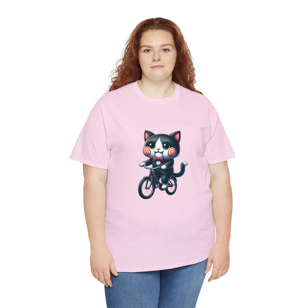 Horror Movie Cats Unisex Heavy Cotton Tee