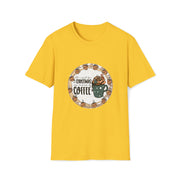 Christmas Coffee Unisex Softstyle T-Shirt
