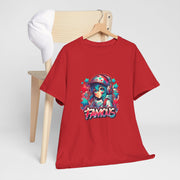 Graffiti Anime Girls Unisex Heavy Cotton Tee