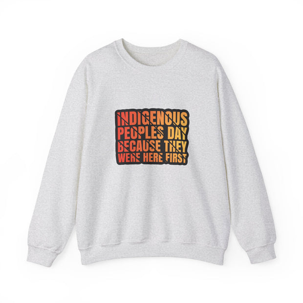 Indigenous Peoples Day Unisex Heavy Blend™ Crewneck Sweatshirt