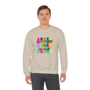 Support the Fight Unisex Heavy Blend™ Crewneck Sweatshirt