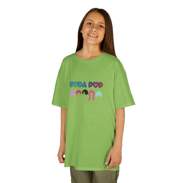 Cute Kids Soda Pop Cotton Tee , Kids Birthday Gift, Summer T-Shirt, Playful Graphic Tee, Party Outfit