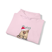 Christmas cat Unisex Heavy Blend™ Hooded Sweatshirt