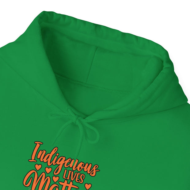 Indigenous Lives Matter Unisex Heavy Blend™ Hooded Sweatshirt